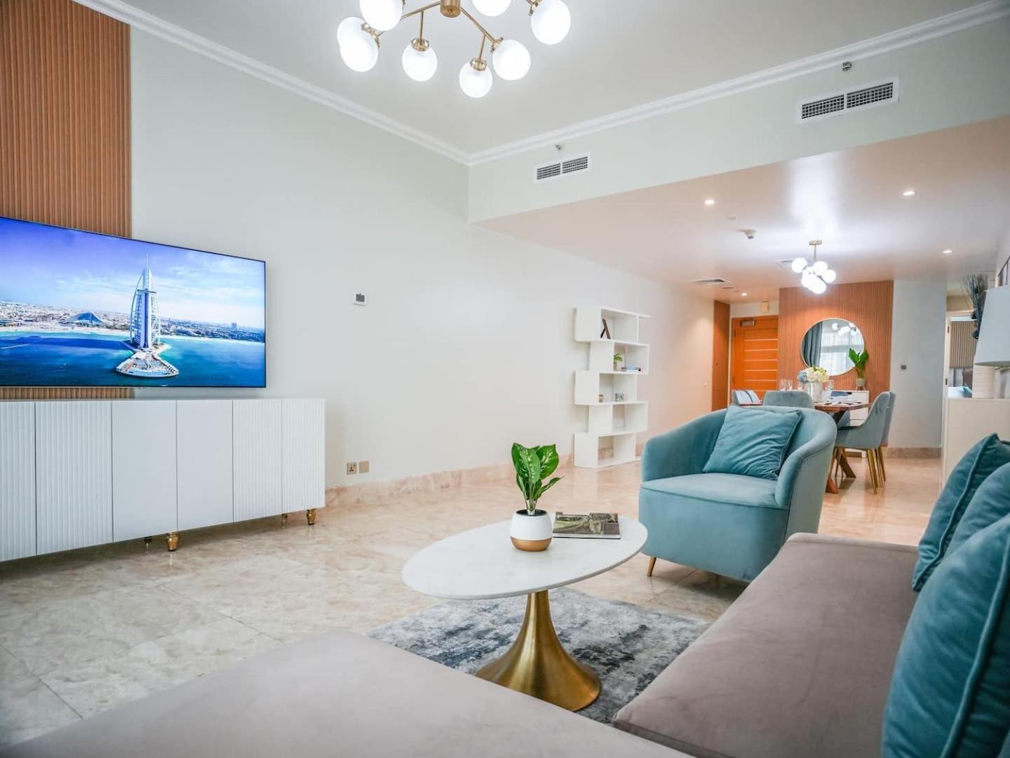 Deluxe 3 Bedroom With Marina & Sea View Dubaj Exteriér fotografie